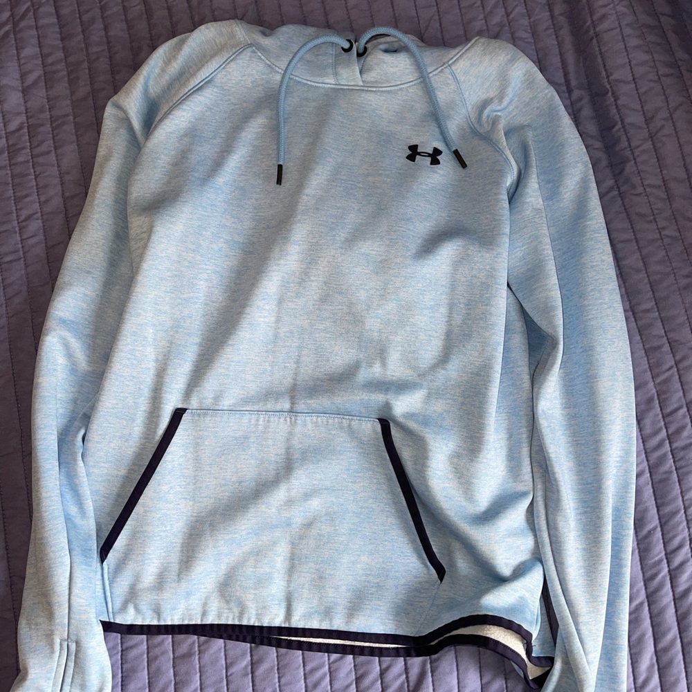 Light blue under armor sweatshirt!